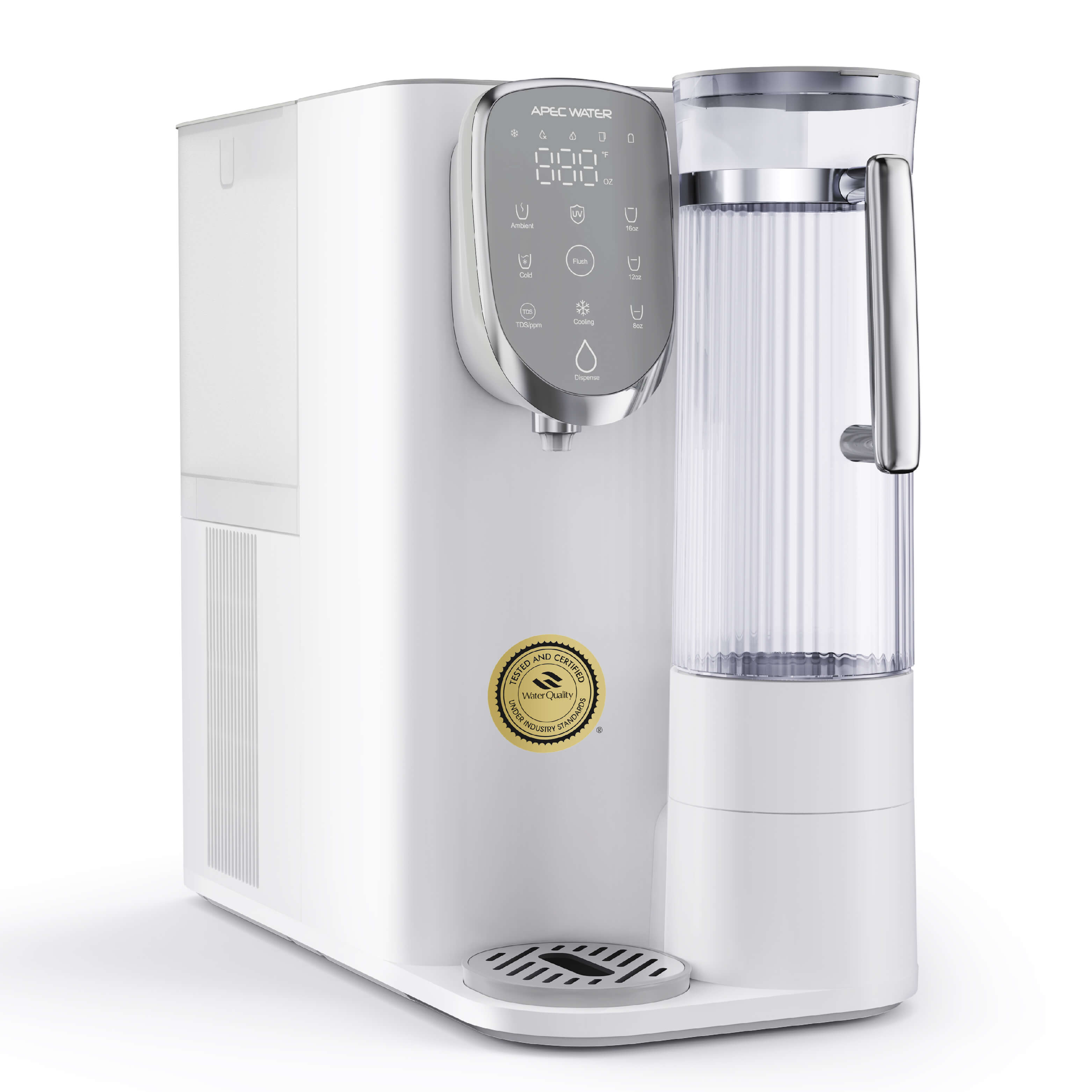 ROCT-C1 - Countertop UV Reverse Osmosis Water Filter, Chilled Water with Removable Water Pitcher