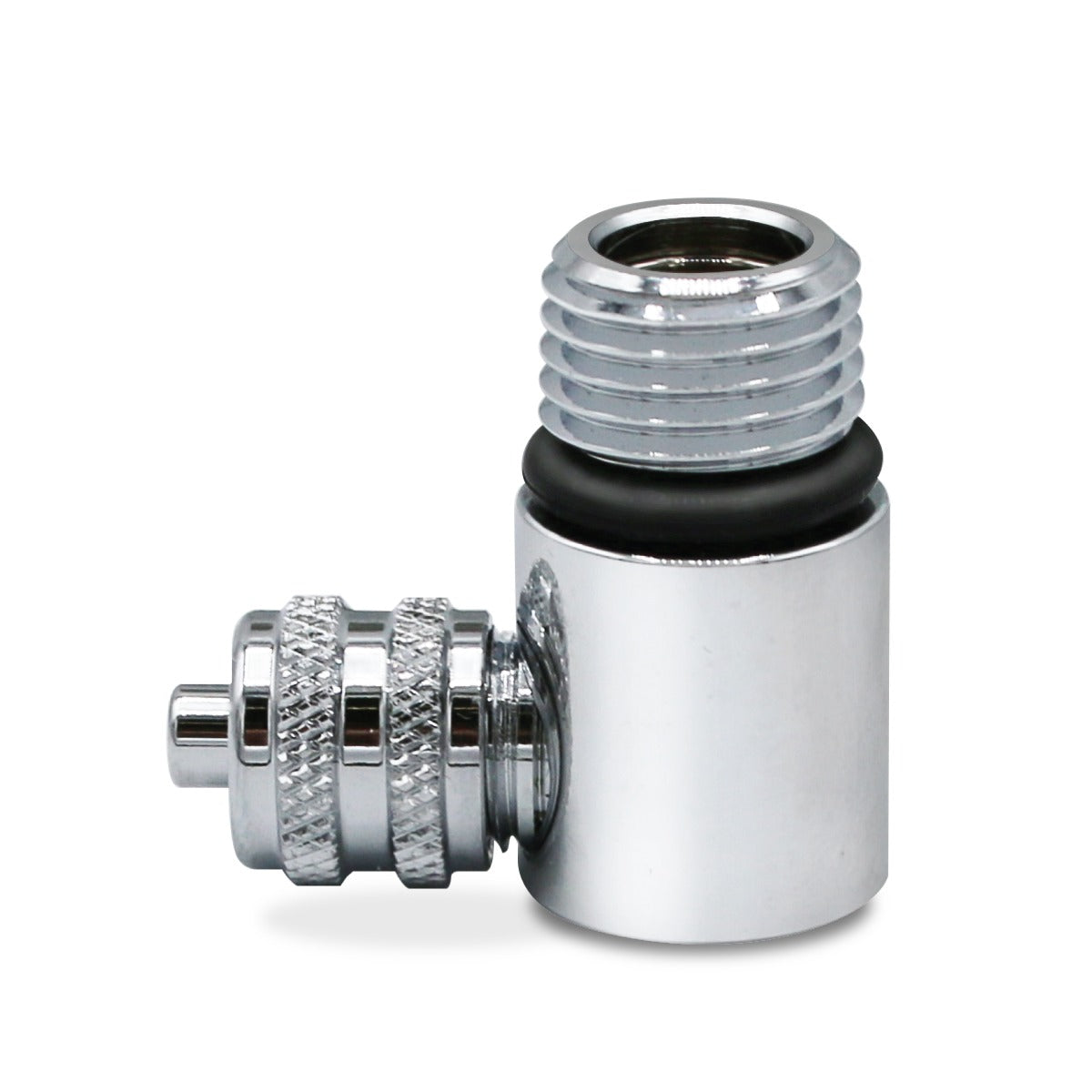 Elbow; 1/4"; Compression; Chrome