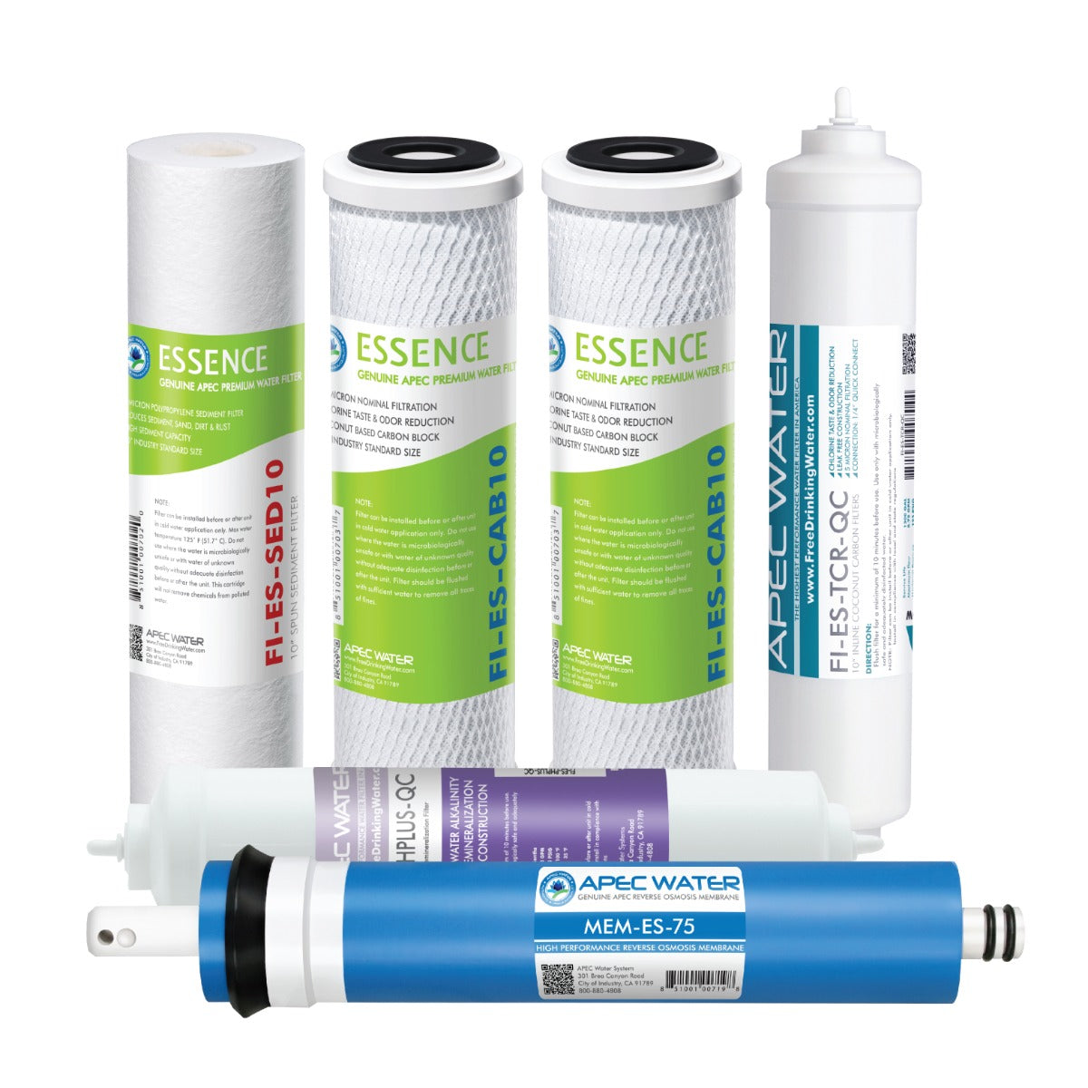 Filtro Acqua Membrana Osmotica 100 GPD per Depuratore Osmosi Inversa Filtro Acqua Membrana Osmotica 100 GPD per Depuratore Osmosi Inversa