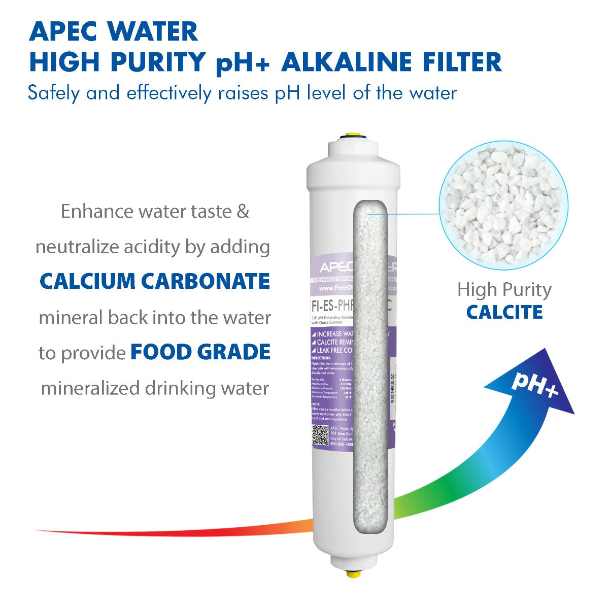 APEC RO 1 Year Replacement Filters Pre-filter Set for ESSENCE 75 GPD PH Reverse Osmosis Systems (Stages 1-3 and 6)