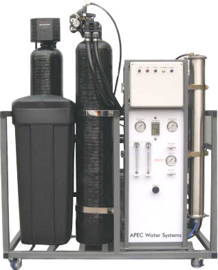 Whole house R.O. 3600/4000 GPD System, 300 Gallon Storage Tank Included