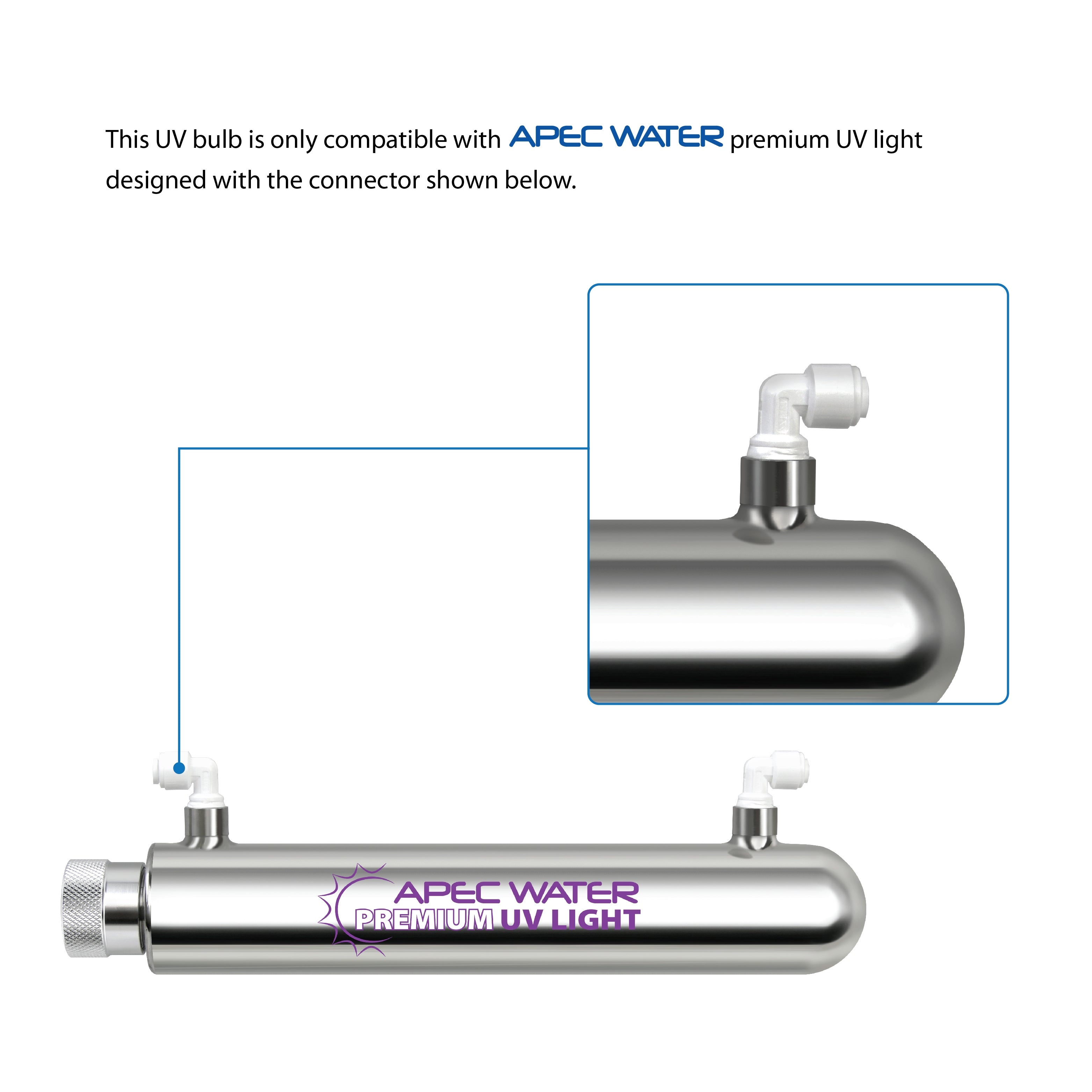 UV Replacement Bulb for ROES-UV75-SS V2 Stainless Steel UV Reverse Osmosis Water Filter System