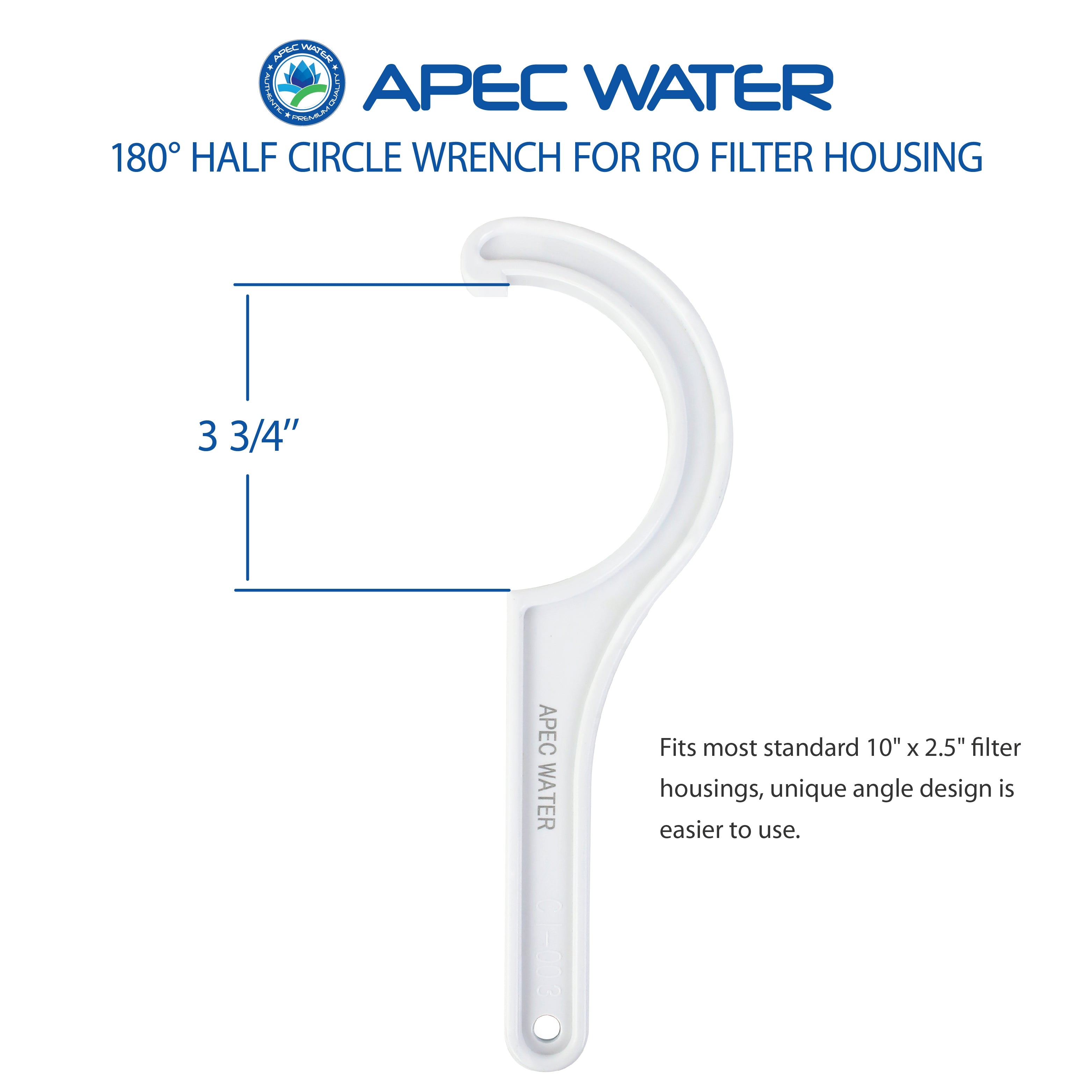 Wrench - 180 Degree RO Pre-Filter Housing Opener