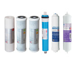 APEC RO Replacement Filters Complete Filter Set for ULTIMATE 90 GPD PH Reverse Osmosis 6-Stage Systems (Stages 1-6) - With 1/4