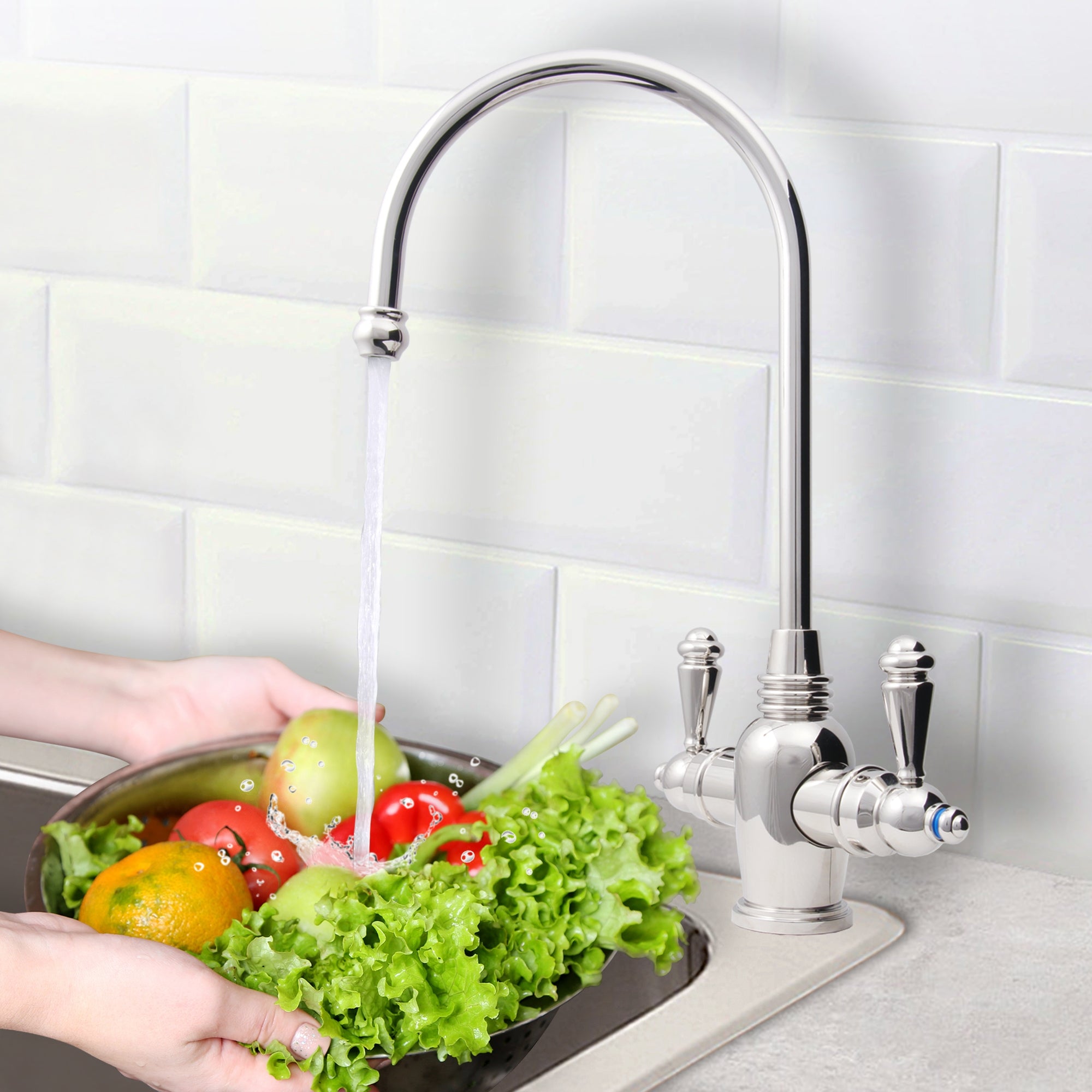 ARLINGTON Hot and Cold Water Reverse Osmosis Faucet - Chrome, Lead-Free