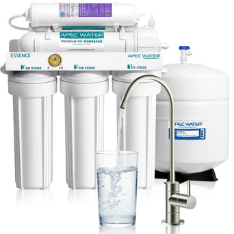 ROES-PH75 - Essence Alkaline Mineral 6-Stage 75 GPD Reverse Osmosis Water Systems for Drinking Water, WQA Certified