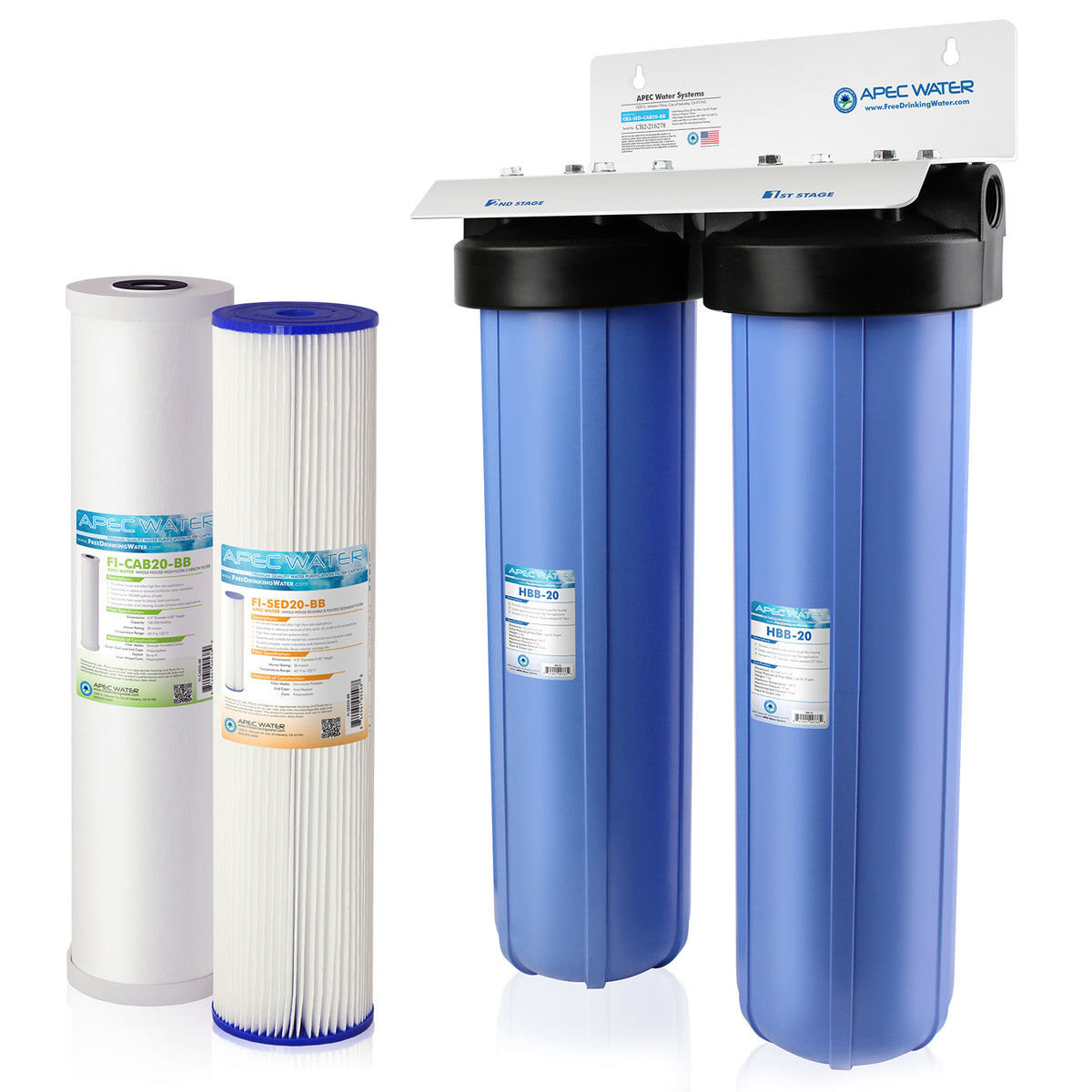 Sediment Carbon Combo Filter for Water Filtration