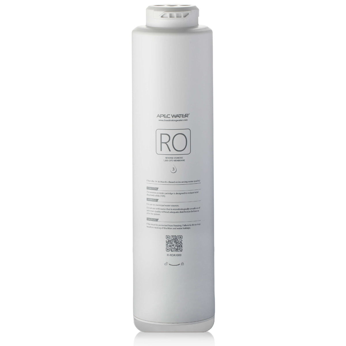 APEC ROTL-A1000 & ROTL-A1000ALK Replacement RO Filter, NSF 372 & 58 Ce