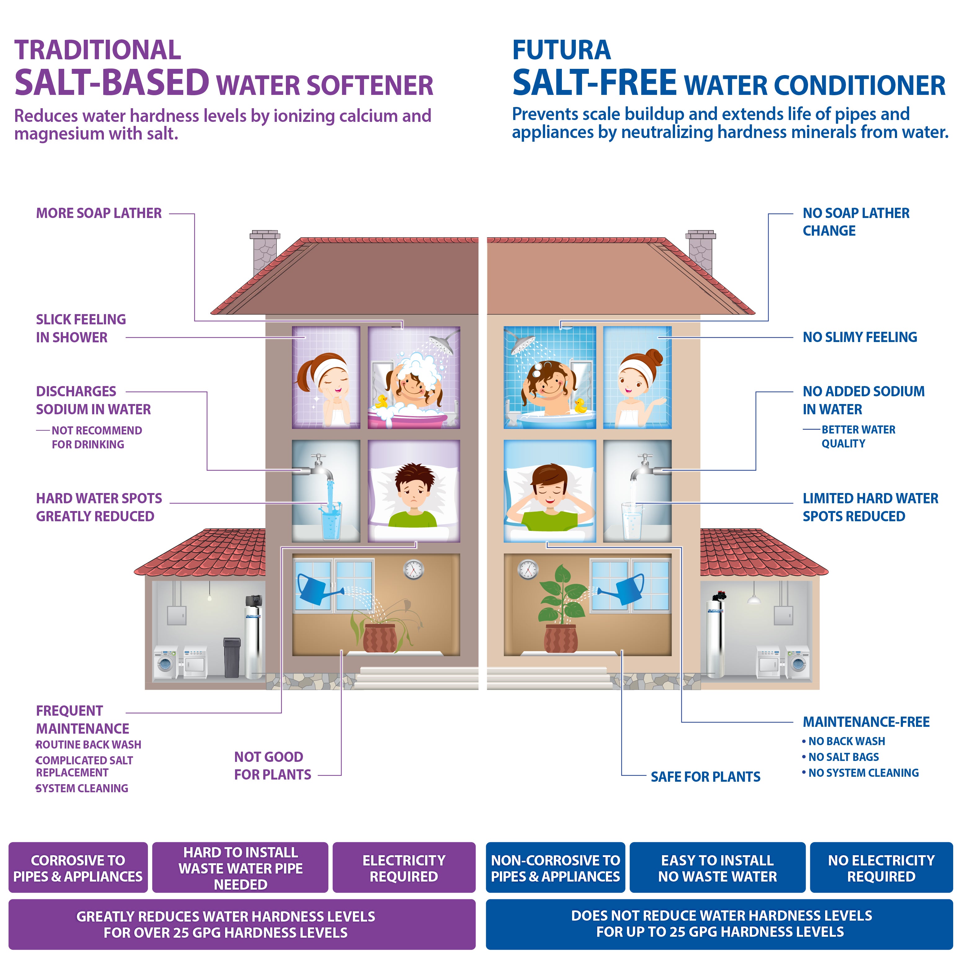 FUTURA - 10 SALT-FREE ANTI-SCALE WATER CONDITIONER