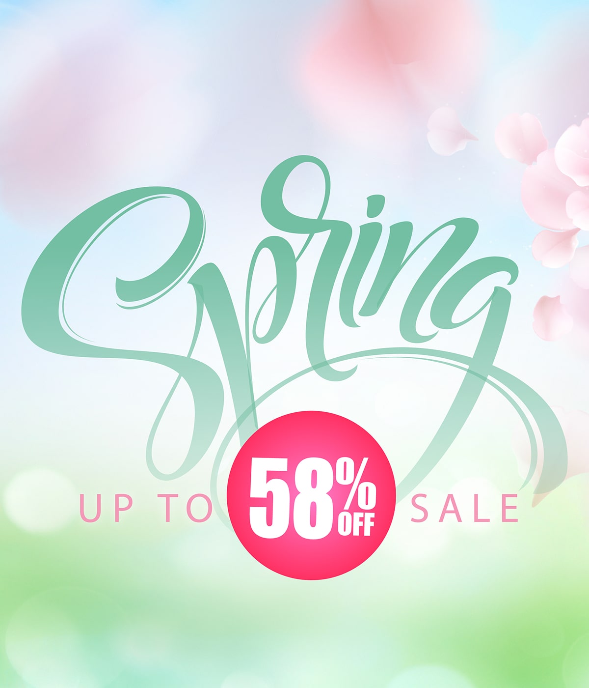 Spring Sale Banner