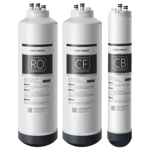 Complete Filter Set for APEC ROTL-600 Tankless RO System