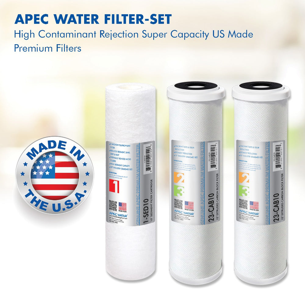 Pre-Filter Set for Ultimate RO Systems Stages 1-3