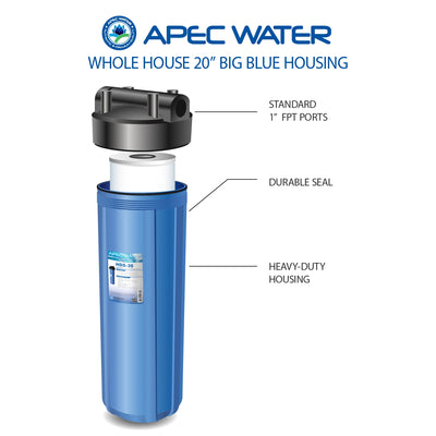 Premium Whole House 20 Filter Housing | APEC Water